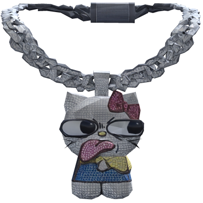 [1.0] Trendy Hello Kitty Iced Out Chain