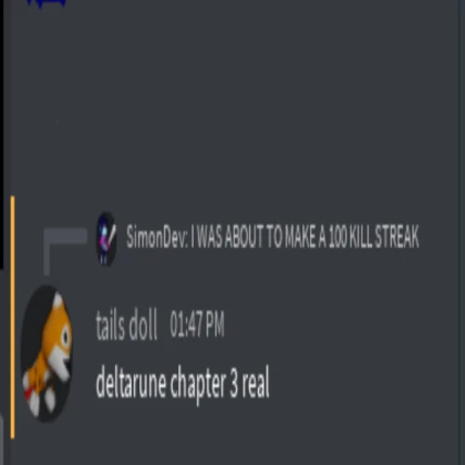 Deltarune chapter # totally real leak