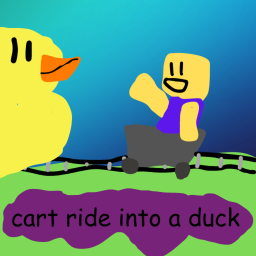 Cart Ride into a Duck
