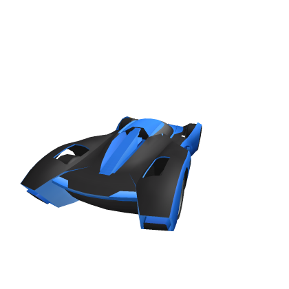 Blue Sports Car