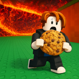 Escape the lava waves for cookies! [🍪]