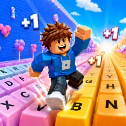 +1 Jump Keyboard | Cotton Candy & Caramel