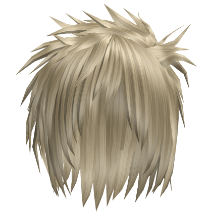 Blonde Gyaruo J-rock Visual Kei Messy Hair 73.