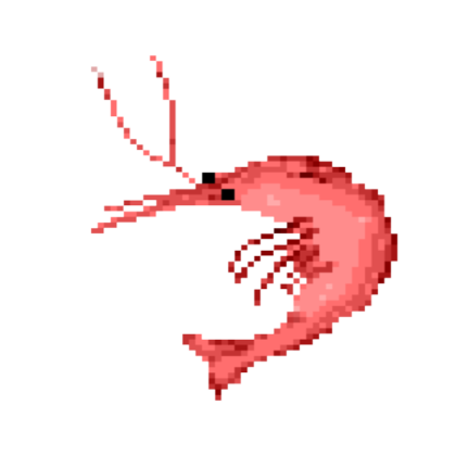 pixel shrimp! Roblox decal