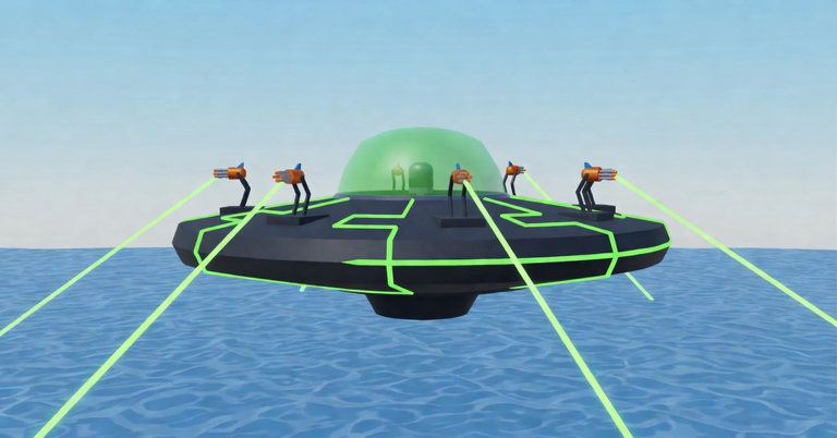 Admin abuse + Aliens!