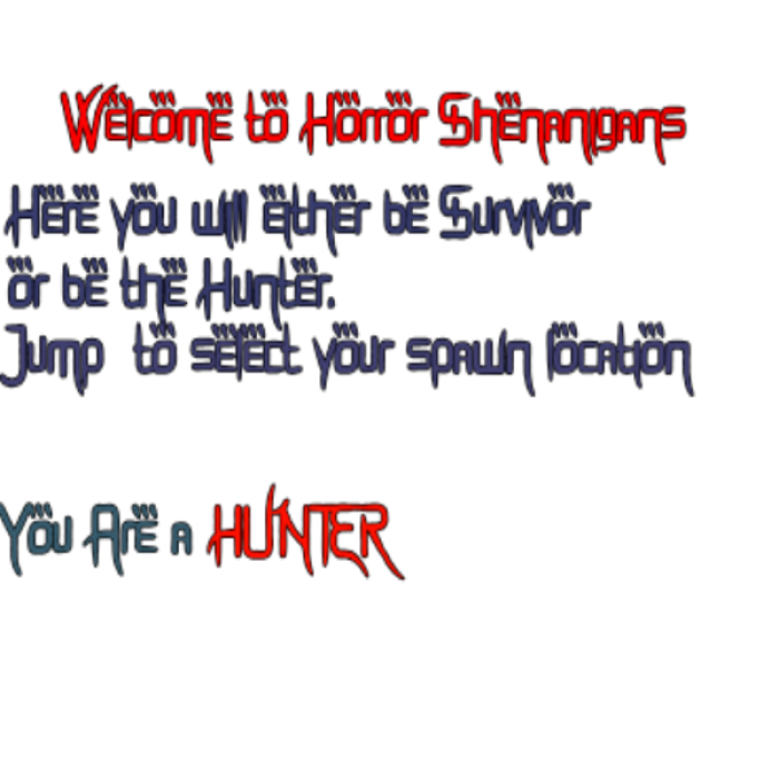 Horror Menu Roblox decal