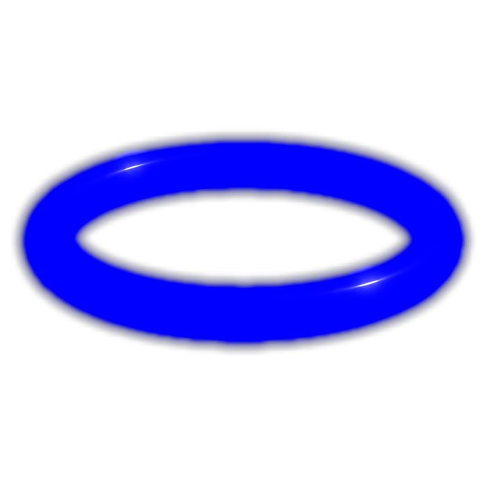 Blue Glowing Halo