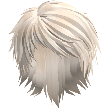 blonde emo hair