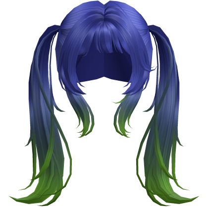 Halloween Ocean Blue Green Cutesy Pigtails Roblox item