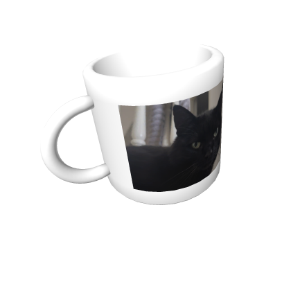 My cat on a mug thumbnail