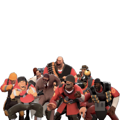 All tf2 classes laughing at you Roblox decal
