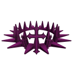 Booster Emo Gothic Spiky Crown