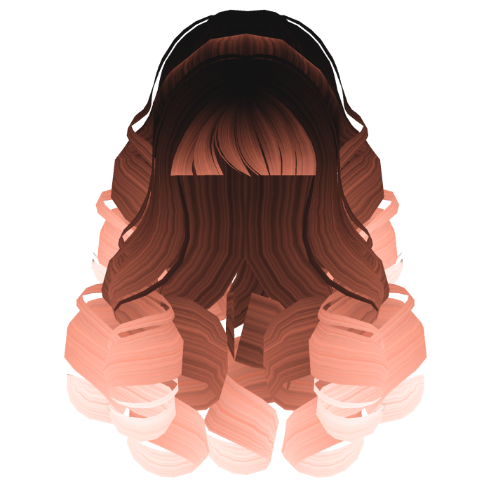 Fluffy Curly Pearl Ponytail Embers
