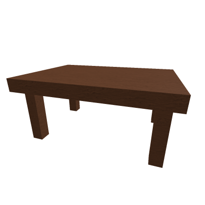 wooden table