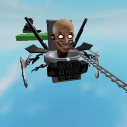 Cart ride into skbid toilet monster icon