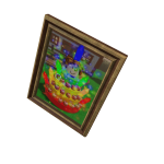 (Code: 8Z7) Bacon's Birthday paint : Lost artwork 