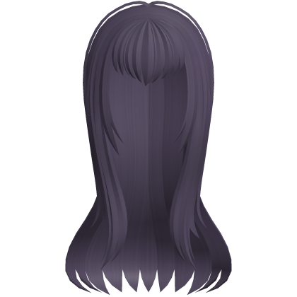 ʚ♡ moe 2000's code geass long hair dark purple Roblox item