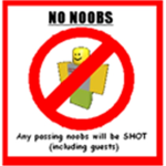we hate alot of noobs