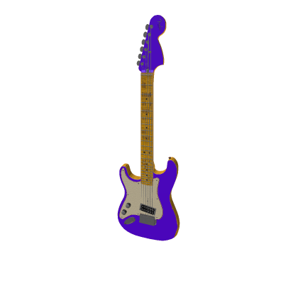 Anthony's Purple Stratocaster