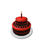 Secret Fire Birthday Cake