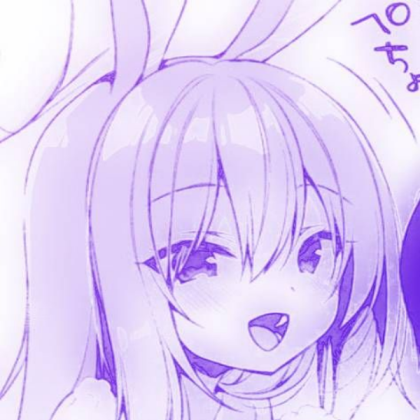 Anime icon purple aesthetic Roblox decal