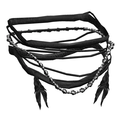 Right Black Historic Worn Arm Wraps