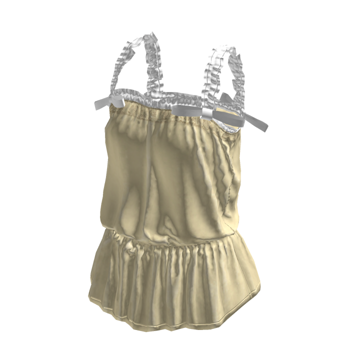 💜 Kawaii Coquette Lace Mini Dress_Pastel Yellow