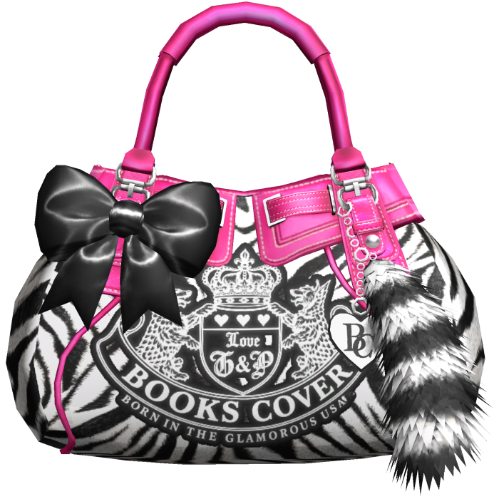 2000s Juicy Gyaru Mcbling Bag Zebra Print Pink 