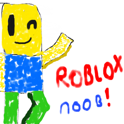 roblox noob drawing Roblox decal