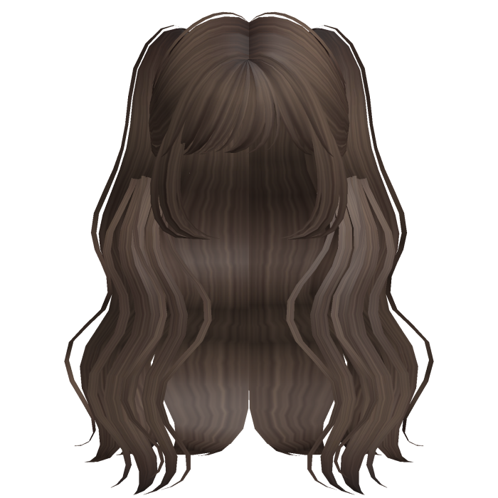 Cute Coquette Doll Wavy Hair (Brown)