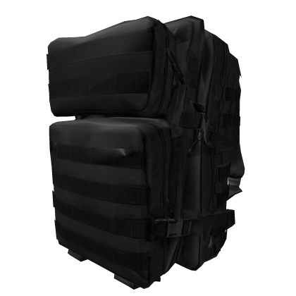Black Tactical Backpack Roblox item