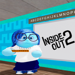 SADNESS INSIDE OUT 2 SCHOOL ESCAPE BREAKOUT (Obby)
