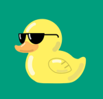 Charming duck
