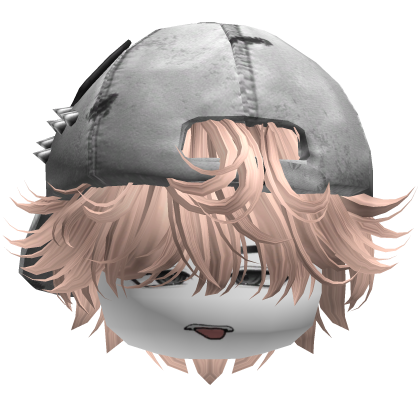 Backwards Cap Y2K Boy Hair (Platinium) Roblox item