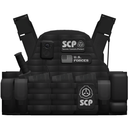 SCP Tactical Body Armor - Black