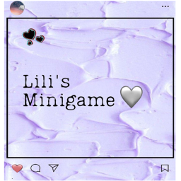 Lili's Minigame^^