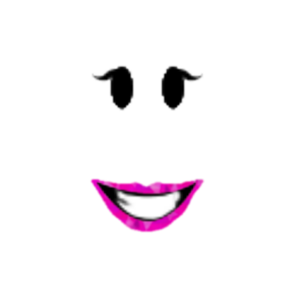 [4K+ TAKES] Pink Sparkle Time Girl Face Roblox decal