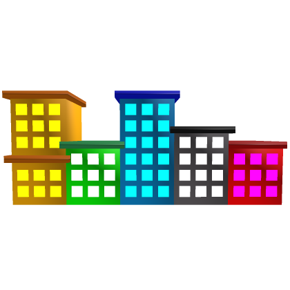 Neon Buildings