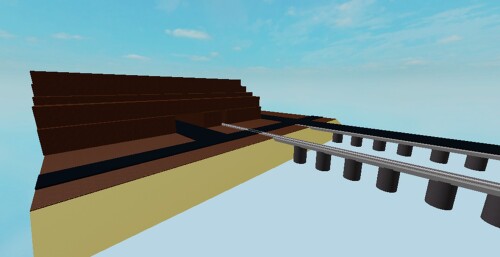 Trcuks Train crash Into a Tracks