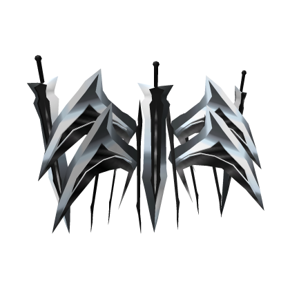 Berserker Sword Cape (Silver) thumbnail