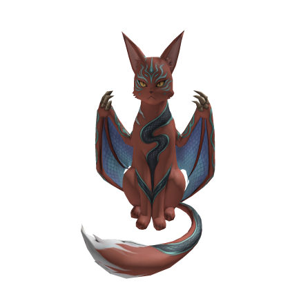 Gato Dragón Alado Anime Roblox item