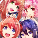 Sleep on DDLC waifus lap [1.0]