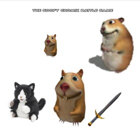 the goofy chomik battle game (Classic roblox)
