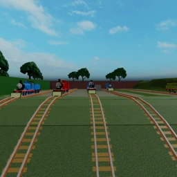 Throw Thomas and friends off a cliff then explode icon