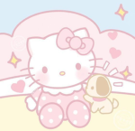 Hello Kitty and the friends