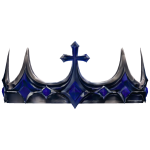 The Forsaken Azurite Crossguard Crown