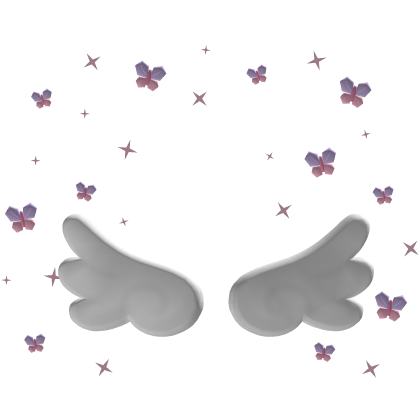 Angel Wings with Butterfly Aura