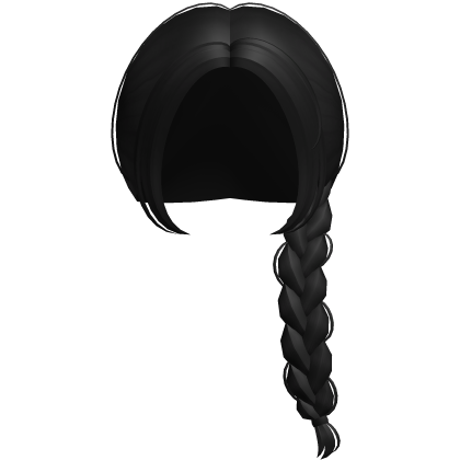 Adorable Farmers Daughter Braid in Black Roblox item