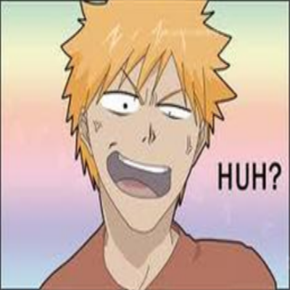 Funny Ichigo Says "Wha...?" Roblox decal