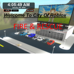Welcome To City Of Roblox Fire & Rescue